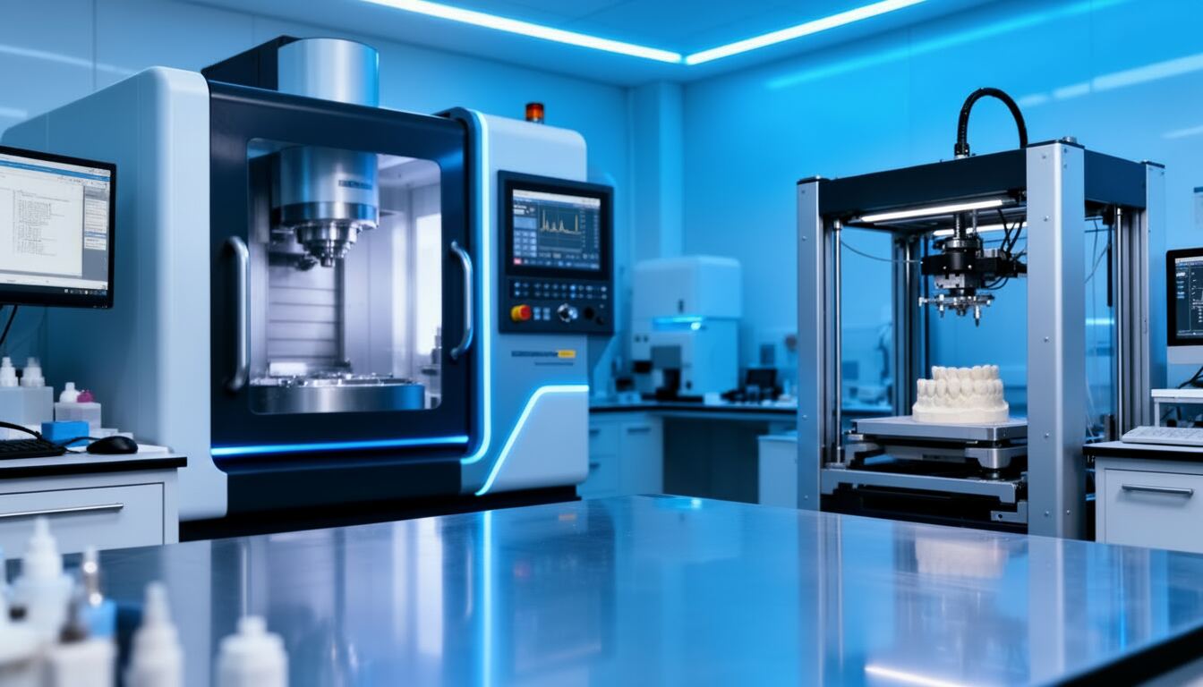 Laboratoire dentaire numérique Labora Dental — fabrication CAD/CAM